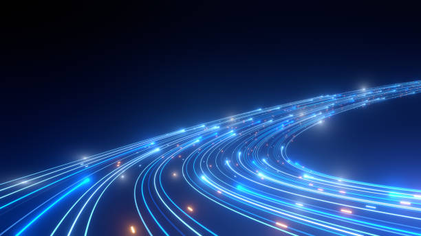 Digital highway representing technology's path forward